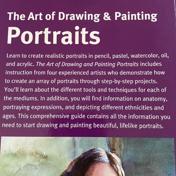 The Art of Drawing & Painting Portraits Book - Picture 2 of 5